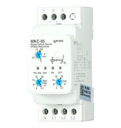 Entes Mkc-05 Motor (Faz) Koruma Rölesi